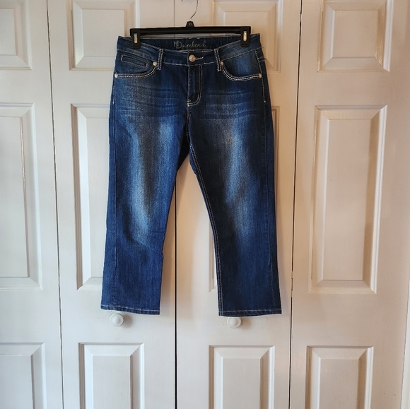 new directions Denim - New Direction Dark Blue Crops Size 12